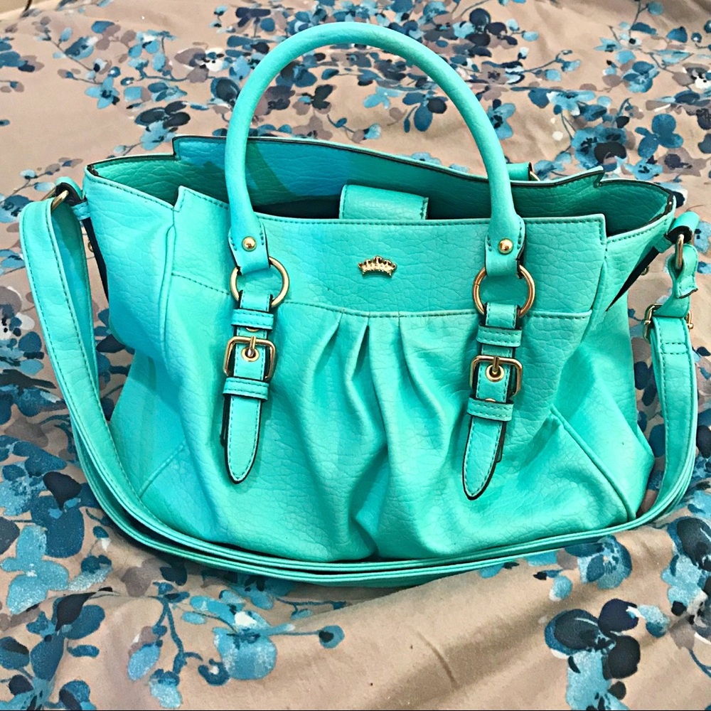 Juicy Couture faux leather purse